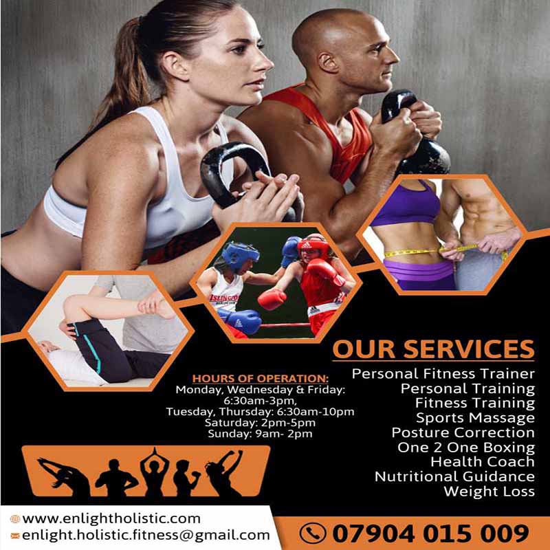 Enlight Holistic Fitness | Personal Fitness Trainer in Angel